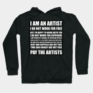 I Am An Artist Hoodie